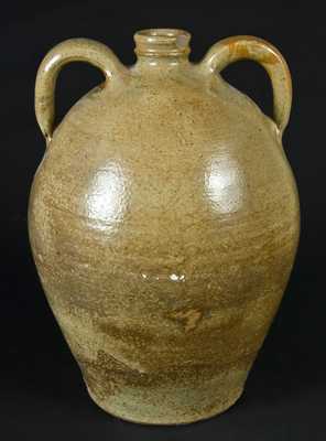 J. S. Nash, Marion Co., Texas, Double-Handled Stoneware Jug