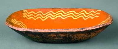 Redware Loaf Dish