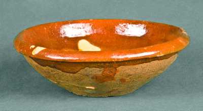 Miniature Redware Bowl