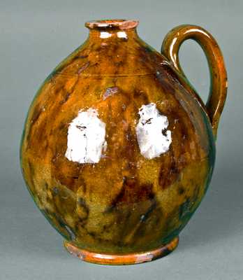 New England Redware Jug