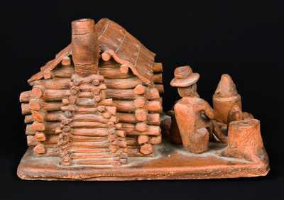 Strasburg, VA Redware Cabin Group