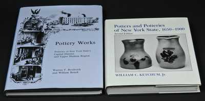 2 Books, New York State Pottery