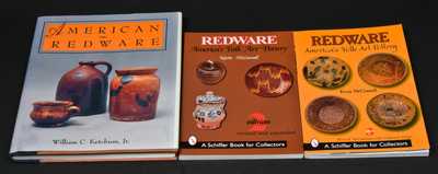 3 Books, American Redware