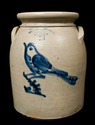 SEYMOUR & BOSWORTH / HARTFORD Hartford, CT, Stoneware Bird Crock