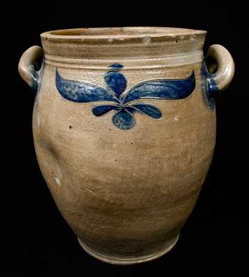 Incised Stoneware Jar, Manhattan, New York