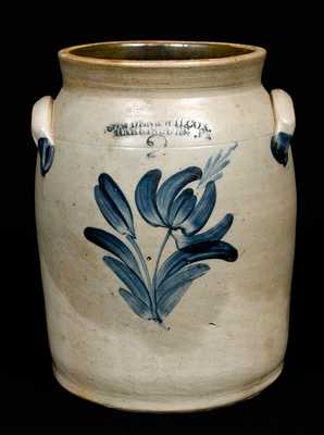 COWDEN & WILCOX / HARRISBURG, PA Stoneware Jar