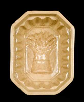 Yellowware Wheat Mold