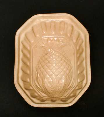 Yellowware Pineapple Mold