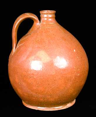 New England Redware Jug