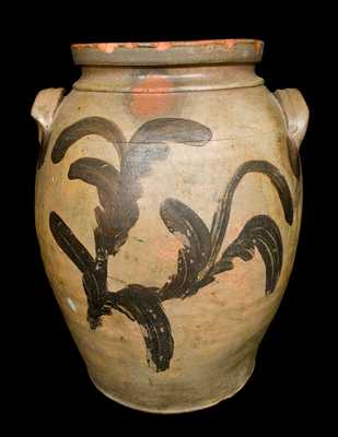 Huntingdon, PA Stoneware Jar, attrib. H. Glazier