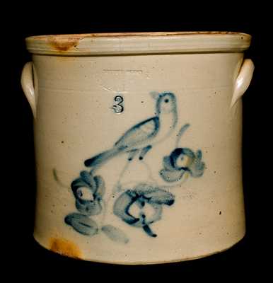 MacQuoid, POTTERY WORKS / Little West 12TH ST. NY Stoneware Bird Crock