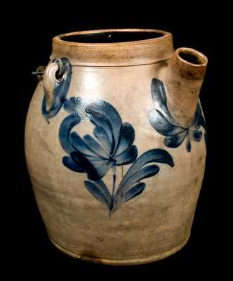 COWDEN & WILCOX / HARRISBURG, PA Stoneware Batter Pail
