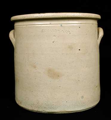EDMANDS & CO, Charlesown, MA Stoneware Deer Crock