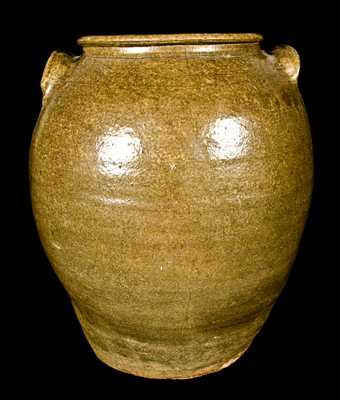 Edgefield, SC Stoneware Jar, attrib. Dave the Slave