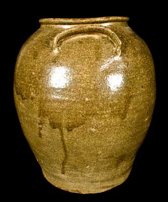 Edgefield, SC Stoneware Jar, attrib. Dave the Slave