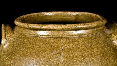 Edgefield, SC Stoneware Jar, attrib. Dave the Slave