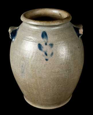 H. SMITH & CO, Alexandria, VA Stoneware Jar Incised "M" on Underside