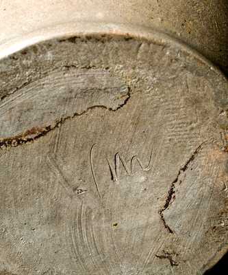 H. SMITH & CO, Alexandria, VA Stoneware Jar Incised "M" on Underside