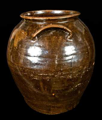 Edgefield, SC Stoneware Jar attributed to Dave the Slave