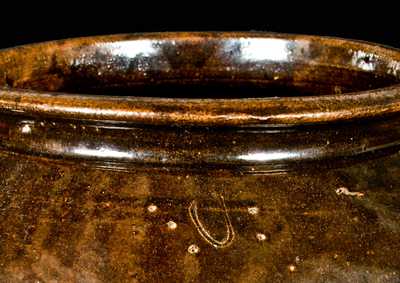 Edgefield, SC Stoneware Jar attributed to Dave the Slave