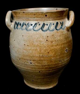 Early Open-Handled Stoneware Jar