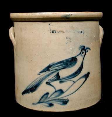 New York Stoneware Co. Stoneware Bird Crock