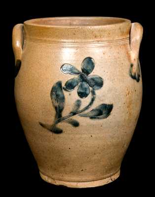 Incised Stoneware Jar, attrib. Albany, NY