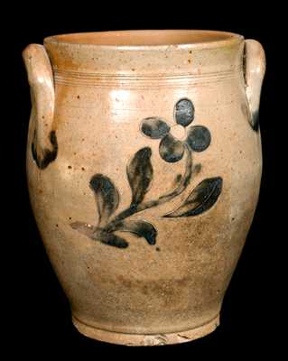 Incised Stoneware Jar, attrib. Albany, NY