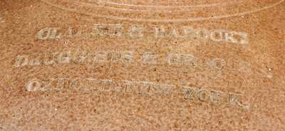 NY State Stoneware Advertising Jug,