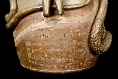 John L. Stone Texas Stoneware Temperance Jug