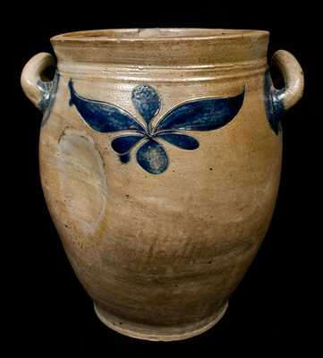 Incised Stoneware Jar, Manhattan, New York