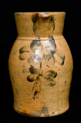 Cobalt-Decorated Stoneware Pitcher, Baltimore, MD