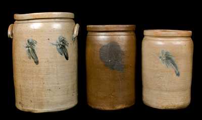 (3) Baltimore, MD Stoneware Jars