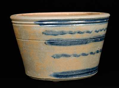 Western PA Stoneware Bowl w/ Stripe Decoration