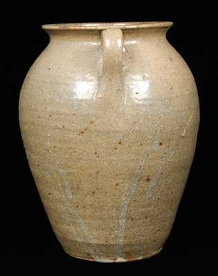 Alkaline Glaze South Carolina Stoneware Jar w/ Open Handles