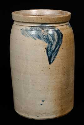 P. HERRMANN (Peter Herrmann) Baltimore Stoneware Crock