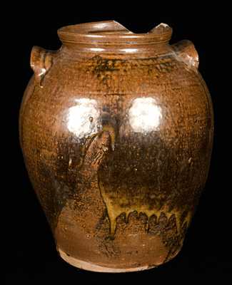 Edgefield, SC Stoneware Crock attrib. Lewis Miles