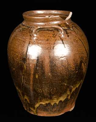 Edgefield, SC Stoneware Crock attrib. Lewis Miles