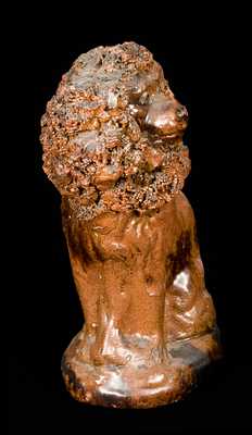 George Wagner, Carbon County, PA Redware Dog Bank