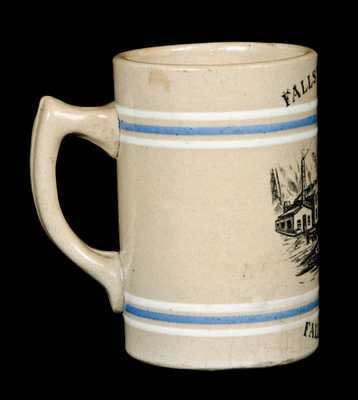 Rare Fallston Pottery Co. / Fallston, PA Stoneware Mug