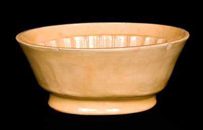 Yellowware Parrot with Fruit Basket Mold