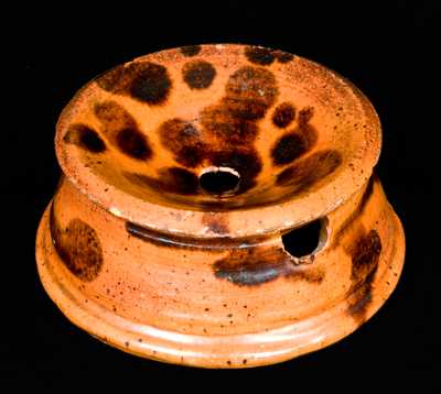 Miniature Redware Spittoon