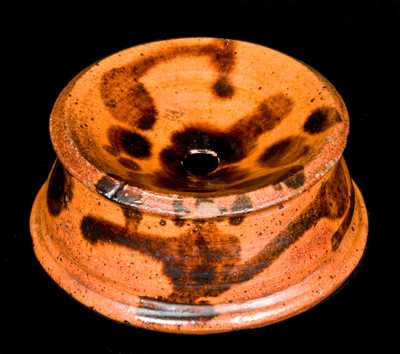 Miniature Redware Spittoon