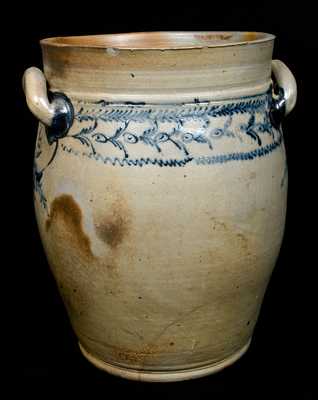 Early Baltimore Open-handled Stoneware Jar