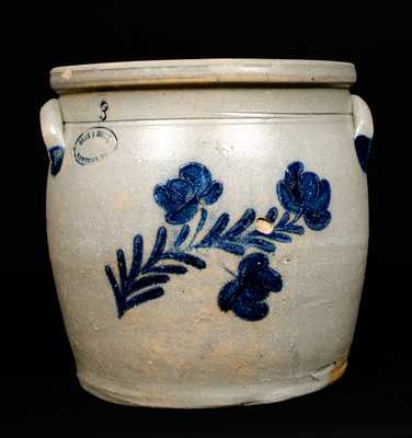 Samuel Irvine Newville, PA Stoneware Jar