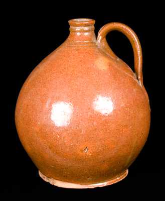 New England Redware Jug