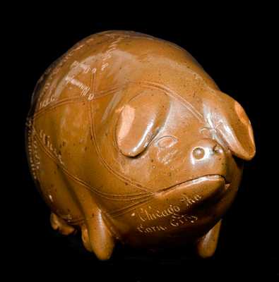 Anna Pottery Pig Bottle