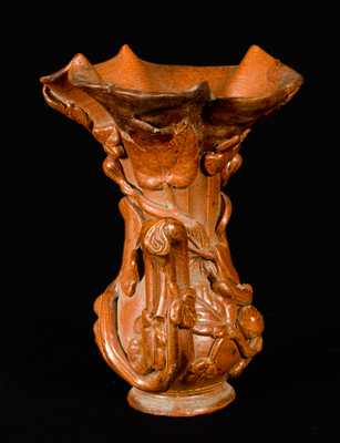 Small Redware Vase, probably English