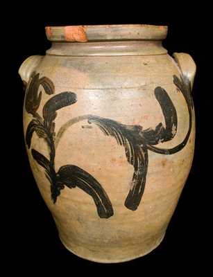Huntingdon, PA Stoneware Jar, attrib. H. Glazier