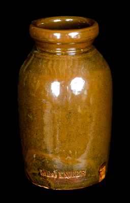 Oyster Jar Impressed "Mrs. Norris"
